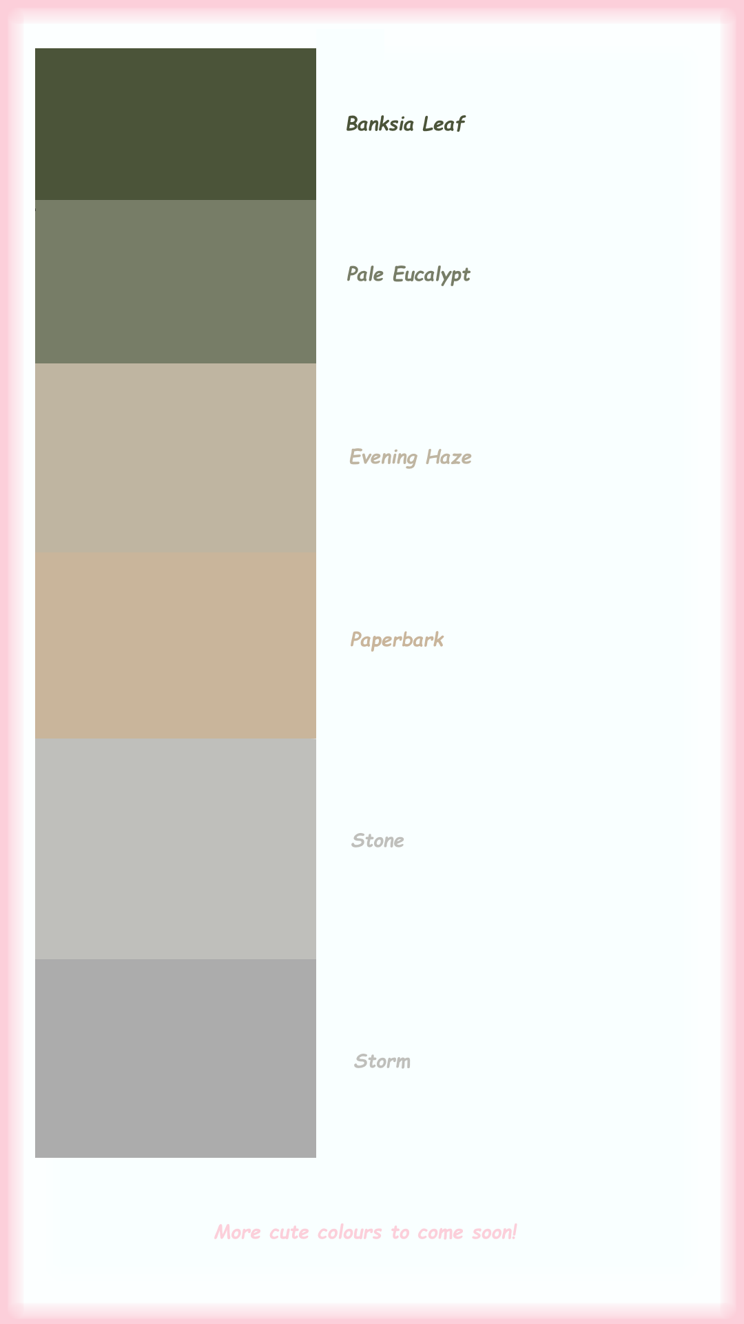 colour sheet